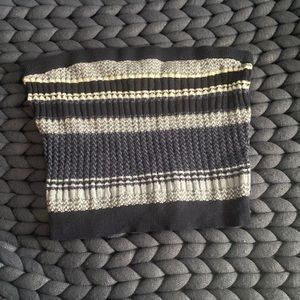 Aerie Blue Patterned Crop Top